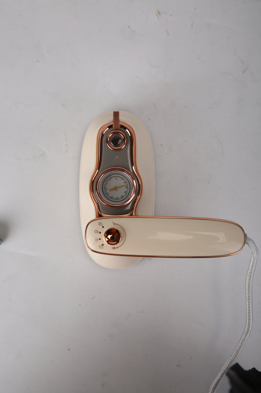 1Pc 1200W Foldable Handheld Clothes Iron Steamer With Wet Dry Ironing Mode Portable Garment Steamer Travel Clothing Wrinkles Remover With Temperature Display