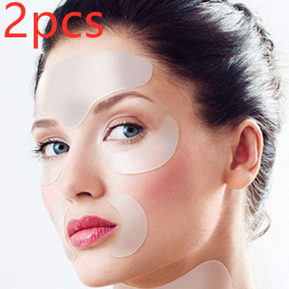Silicone anti-wrinkle stickers