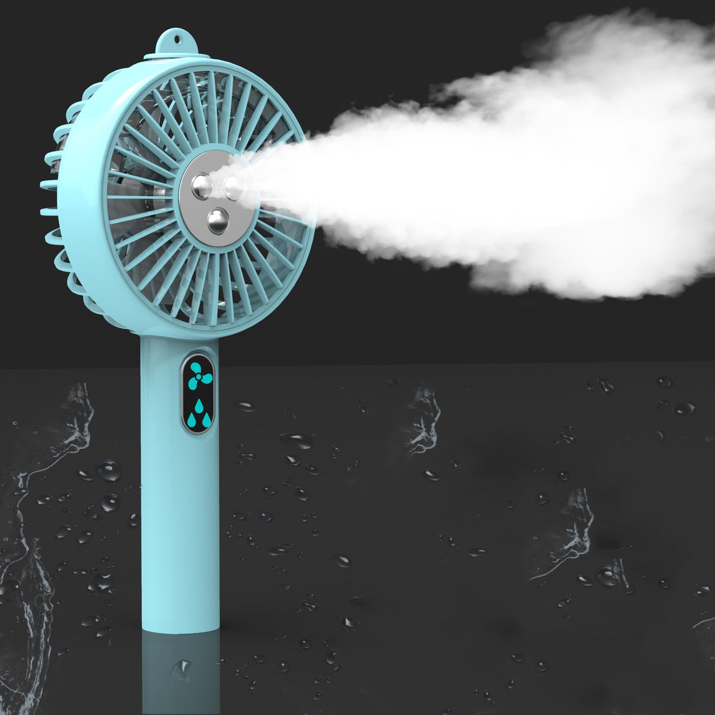Beauty spray moisturizing fan