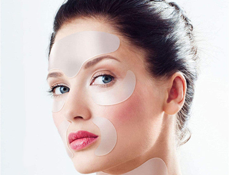Silicone anti-wrinkle stickers